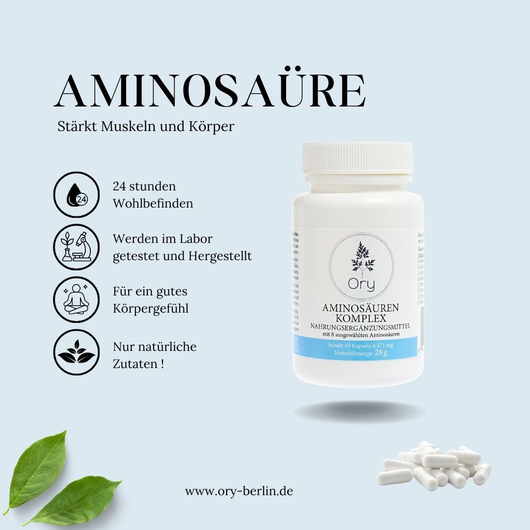 essentielle Aminosäuren Kapseln