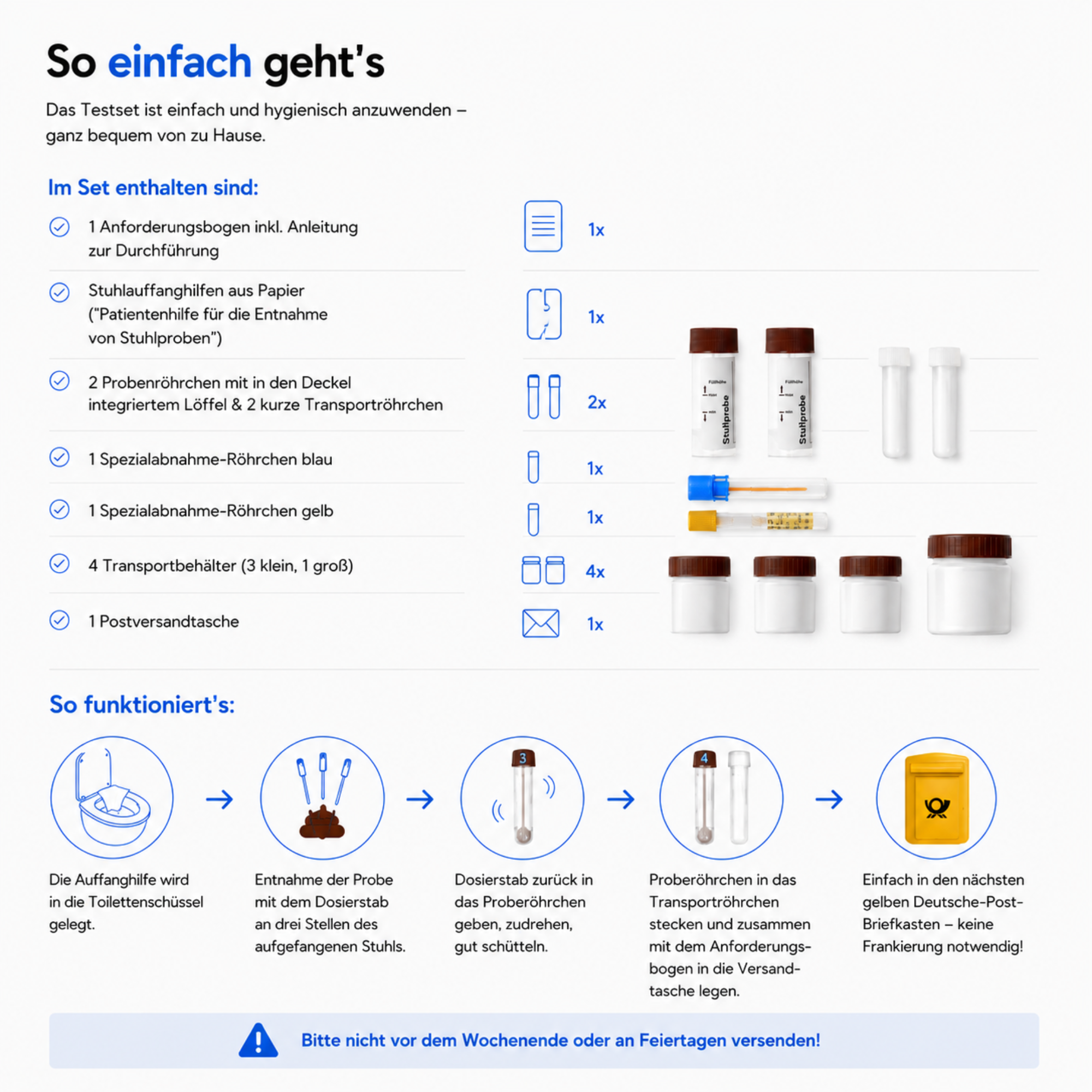 Darmprofil Mikrobiom, Leaky-Gut Schleimhaut-Check