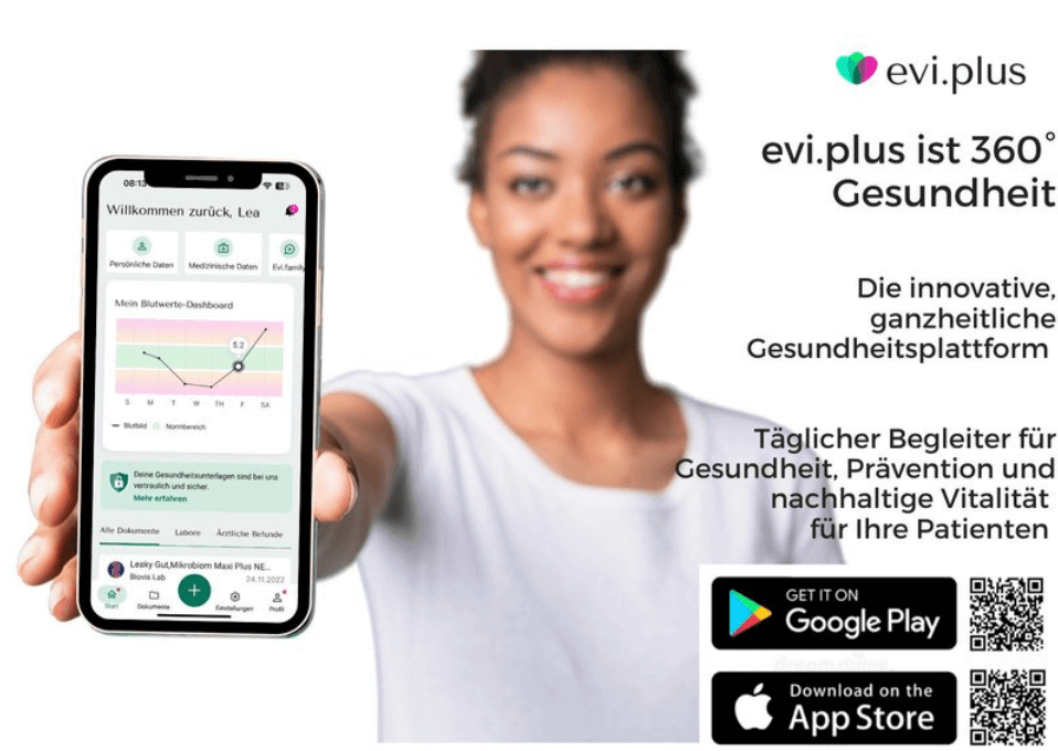 Tryptophan metabolism test on the evi.plus health platform for holistic health management.