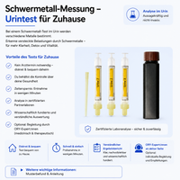 Schwermetall-Messung - Urintest – Abbildung 1 von 3