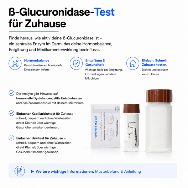 ß-Glucuronidase-Test für Zuhause