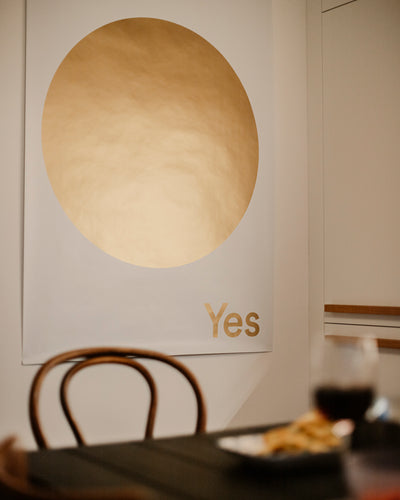 Original Plakat - Ja Oui Yes
