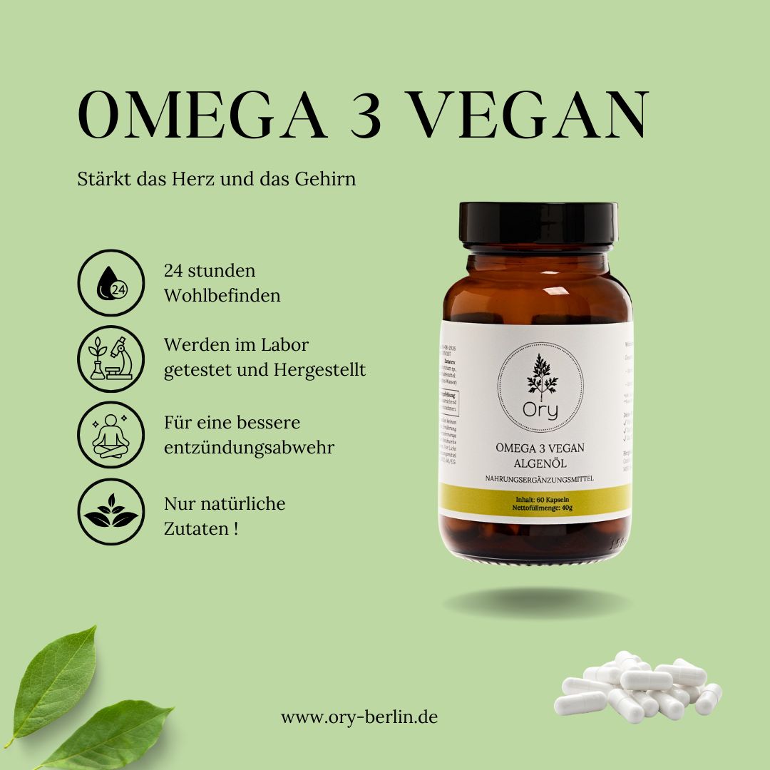 Omega 3 vegan - dietary supplement