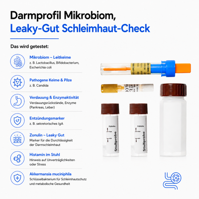 Darmprofil Mikrobiom, Leaky-Gut Schleimhaut-Check