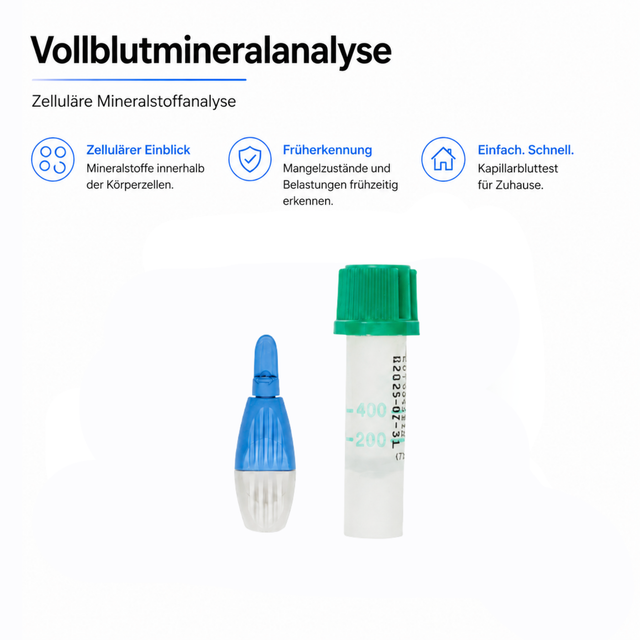 Vollblutmineralanalyse – Abbildung 1 von 5