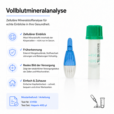 Vollblutmineralanalyse