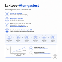 Laktose-Atemgastest