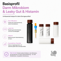 Basic profile of the gut microbiome, leaky gut, and histamine