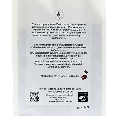 ORY Coffee Premium Quality