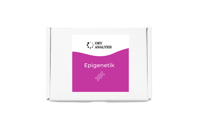 Epigenetik | Sport & Training: Testkit-Verpackung von ORY Analysis für die Fingerblut-Probe