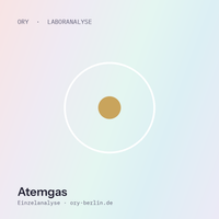 Fruktose-Atemtest: neutrale ORY-Abbildung für eine Atemgas-Analyse