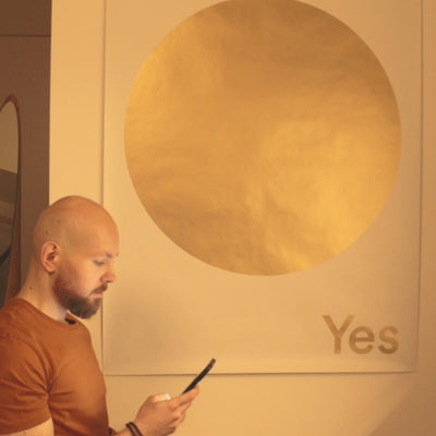 Original Plakat - Ja Oui Yes